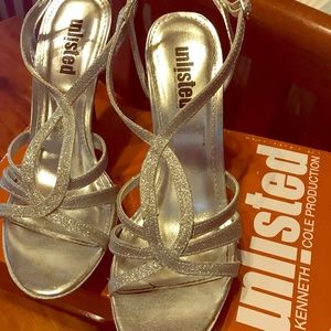 Silver Unlisted heels